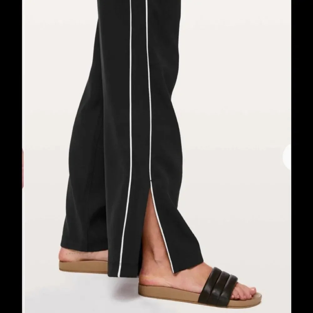 Lululemon On The Right Track Pant Black Size 2 - Picture 3 of 8